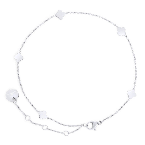 Chaîne de cheville Everly argent