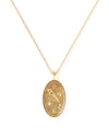 wellDunn - Scorpio Zodiac Necklace gold