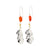 ECLIPSE earrings silver- plated