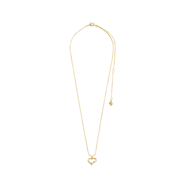Collier : Iris : Plaqué or