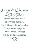 Épinglette Ange : Homme à Tout Faire