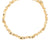SUNSETrecycled necklace gold- plated
