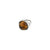 SENSE bague plaqué argent/agate