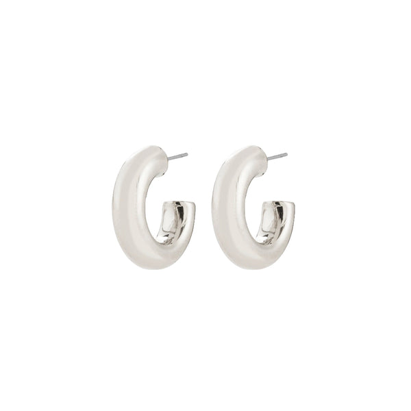 PHASE small créoless plaqué argent