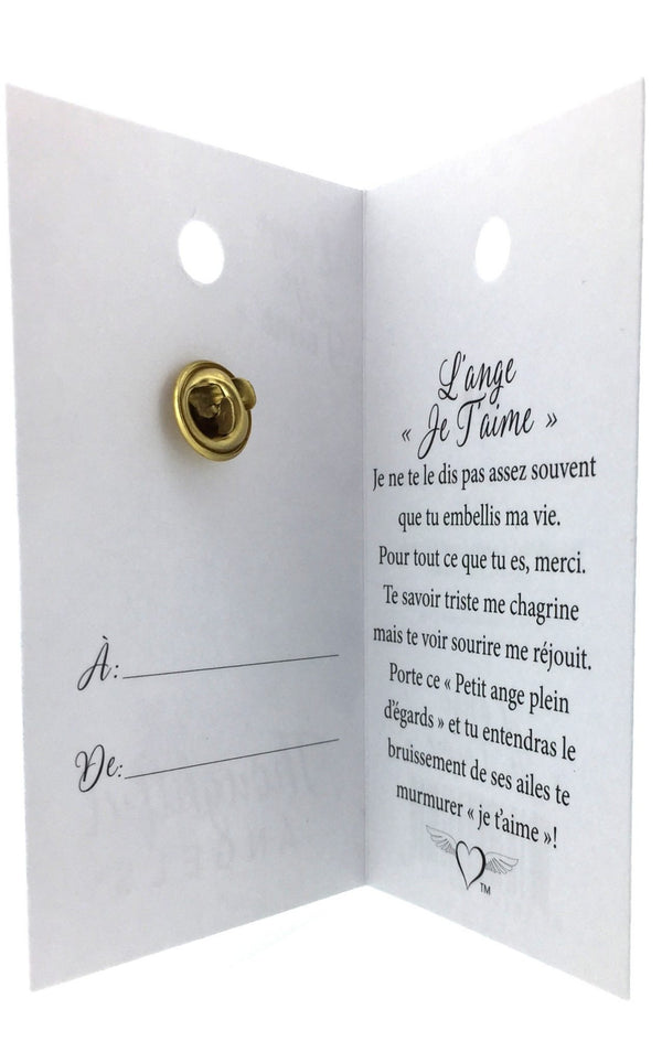 Angel Pin: I LOVE YOU