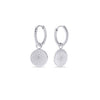 Boucles d'oreilles Iris Huggie