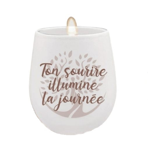Chandelle : Ton sourire illumine la journée
