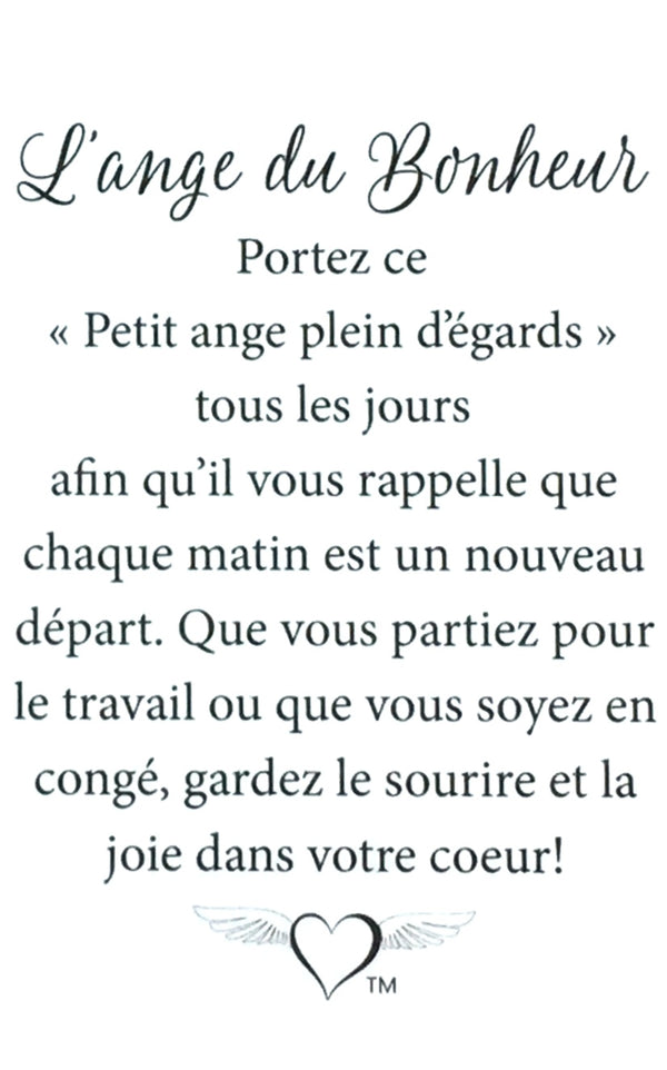 Épinglette Ange : Bonheur