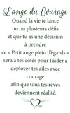 Épinglette Ange : Courage