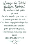 Épinglette Ange : Petit Garçon Spéciale