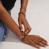 Bracelet Indie vert khaki