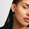 DUNE heart earrings gold-plated