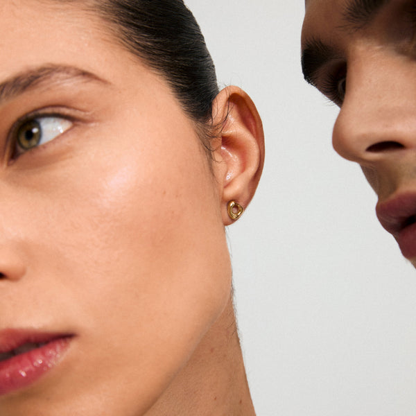 FREE boucles d’oreilles plaqué or
