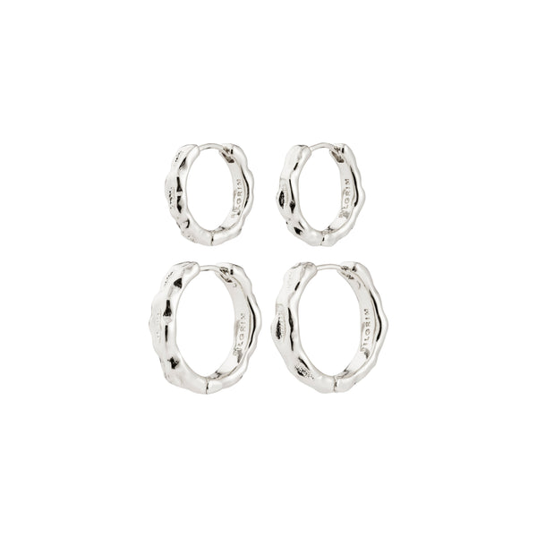 DARBY boucles d’oreilles plaqué argent