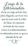 Épinglette Ange : Détermination