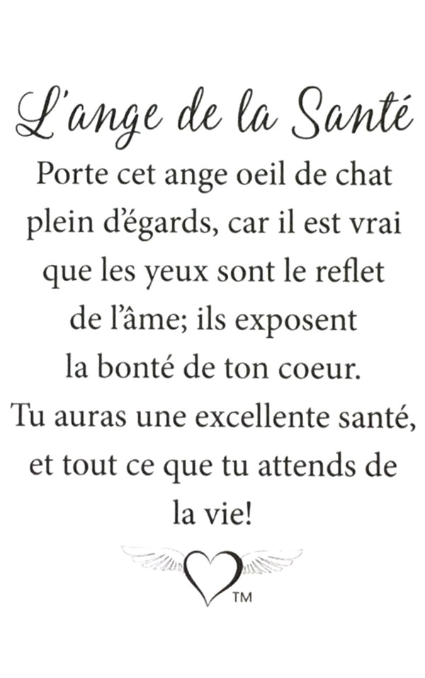 Épinglette Ange : Santé