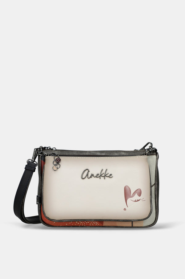 Sac à bandoulière Anekke Eikon – 2 en 1 – vue avant avec pochette