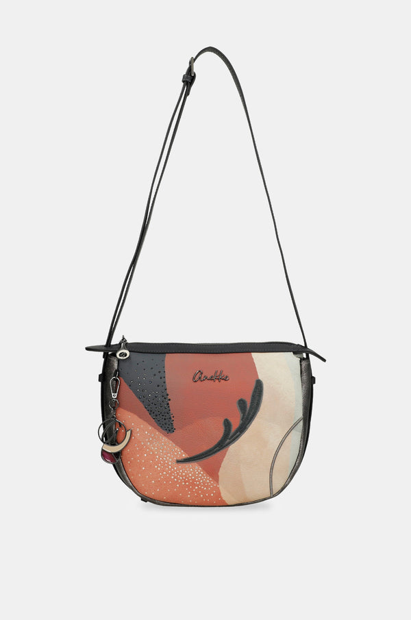 Sac à bandoulière ovale Anekke Eikon – vue avec bandoulière déployée