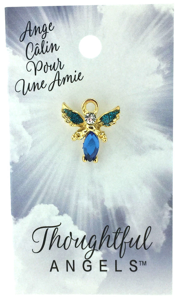 Épinglette Ange : Câlin pour une Amie