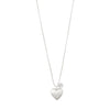 SOPHIArecycled heart pendant necklace silver-plated