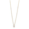 CLARA crystal cross collier
