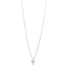 CLARA crystal cross collier