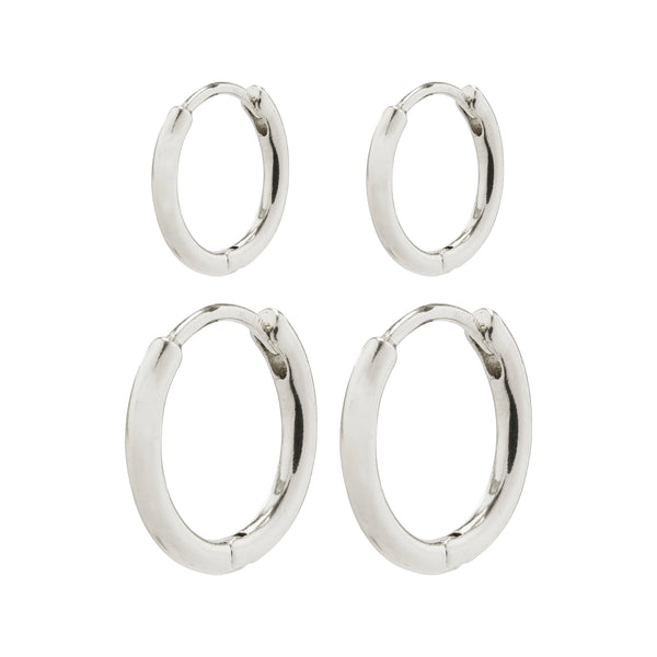 ARIELLA anneaux boucles d'oreille 2-en-1 set