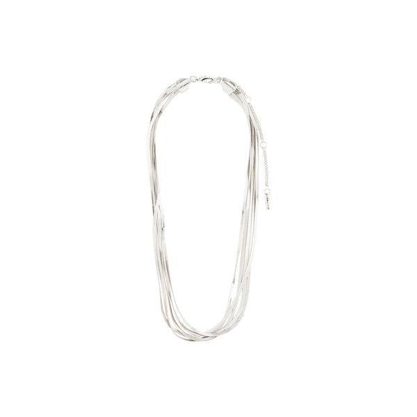 KIRA recycled necklace silver-plated