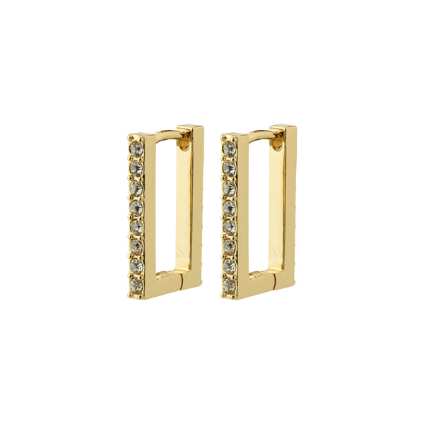 COBY crystal square anneaux boucles d'oreille