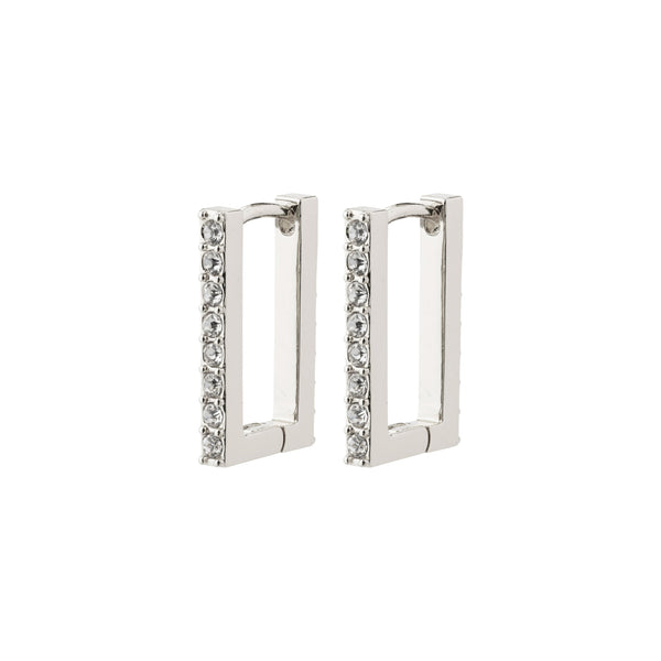 COBY crystal square anneaux boucles d'oreille