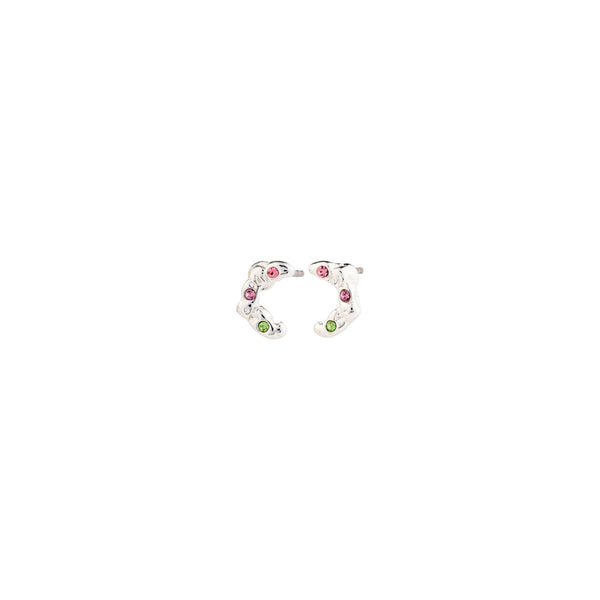 KORA recycled earrings silver- plated