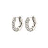 TATUM small créoless plaqué argent