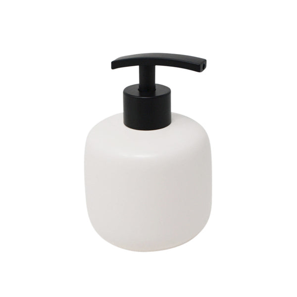 Pompe à savon blanche