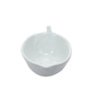 Petit bol blanc en forme de citron