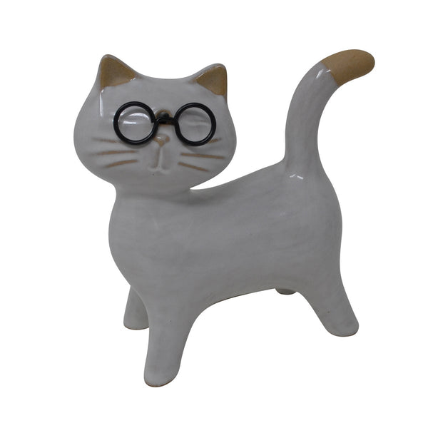 Chat à lunettes