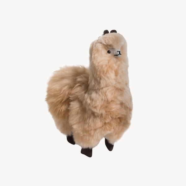 Peluche alpaga debout – Beige, 8,5 po – Pokoloko