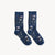 Chaussettes épaisses en mélange d’alpaga – Blue Rose, S/M – Pokoloko