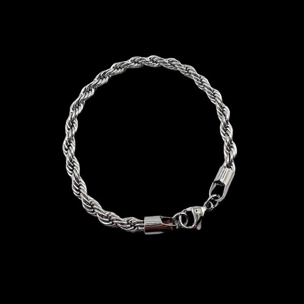 Bracelet Élégance Argent – 5 mm | 8"
