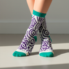 Chaussettes graphiques Doodle Path