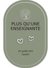 Boucles d'oreilles : Plus Qu'une Enseignante