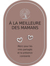 Boucles d'oreilles : À La Meilleure Des Mamans