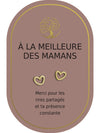 Boucles d'oreilles : À La Meilleure Des Mamans
