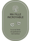 Boucles d'oreilles : Ma Fille Incroyable