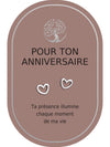 Boucles d'oreilles : Pour Ton Anniversaire