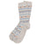 Chaussettes en Alpaga – Motif – Gris – S/M