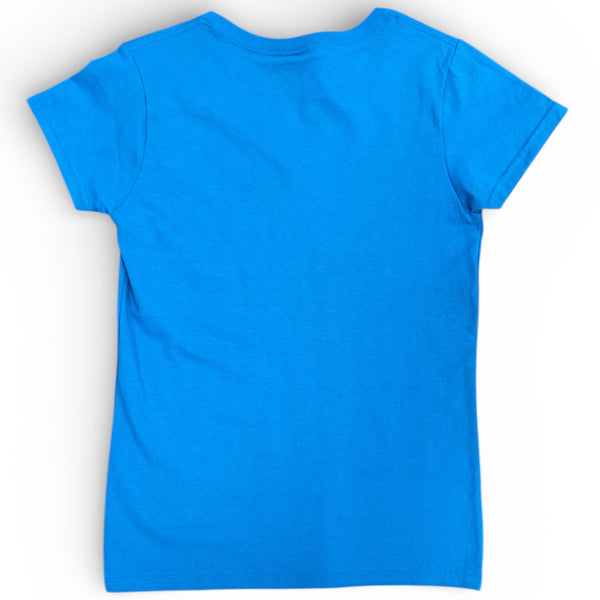 Tee-shirt Bleu Saphir vue de dos