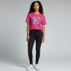 Tee-shirt Rose Heliconia avec dessin à l'avant