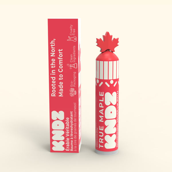 Baume à lèvres végan True Maple
