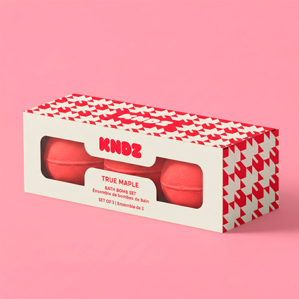 Ensemble de 3 bombes de bain True Maple