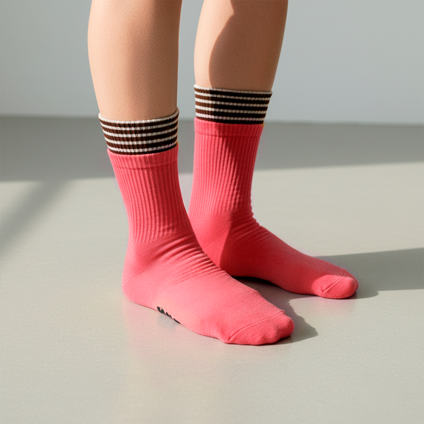 Chaussettes Watermelon Stripe à double revers